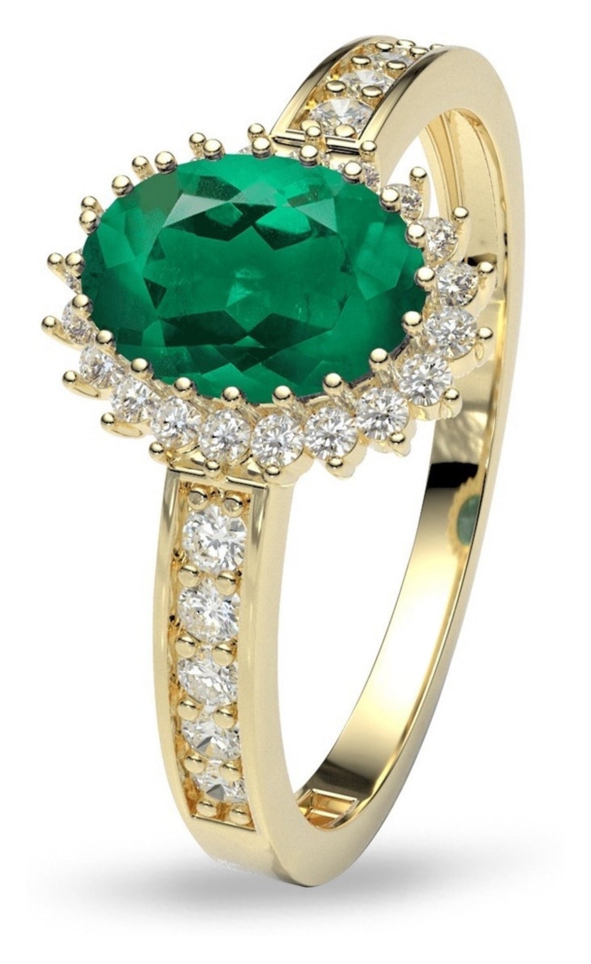Anillo de Compromiso Esmeralda