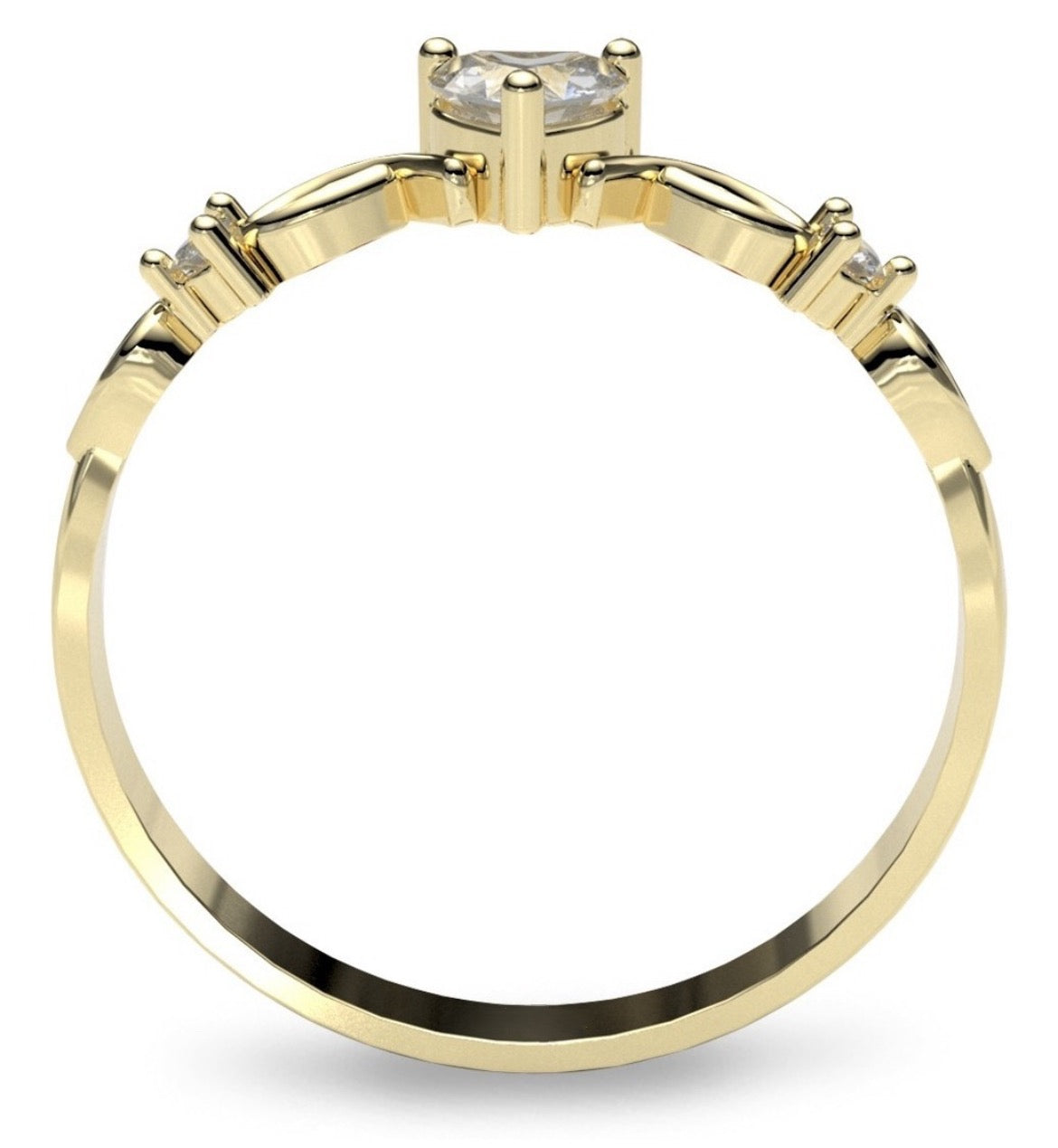 Anillos de Compromiso Angelina