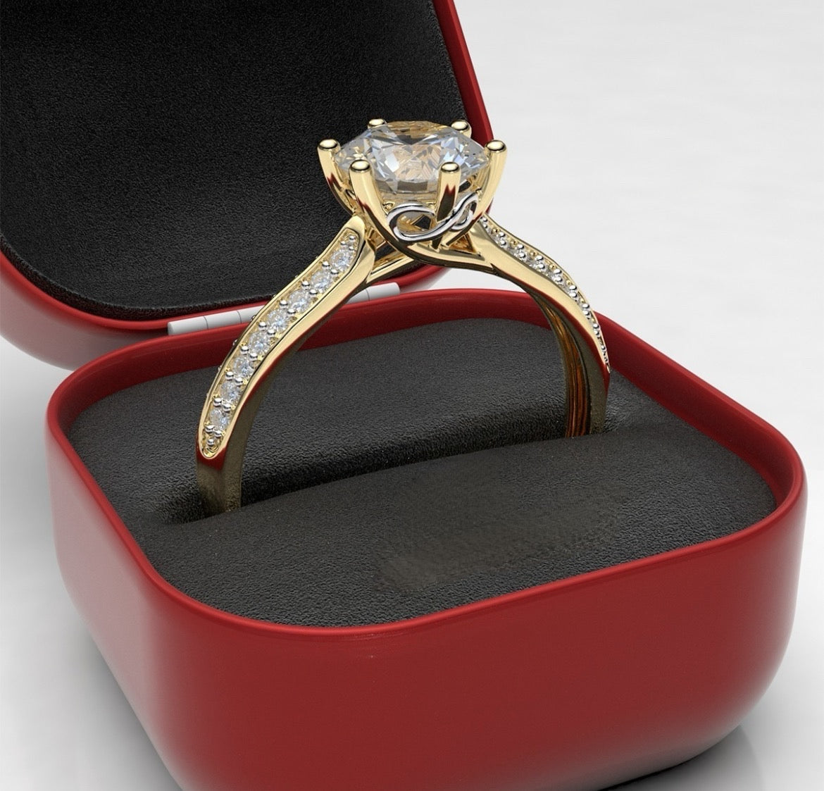Anillo de Compromiso Amor Infinito
