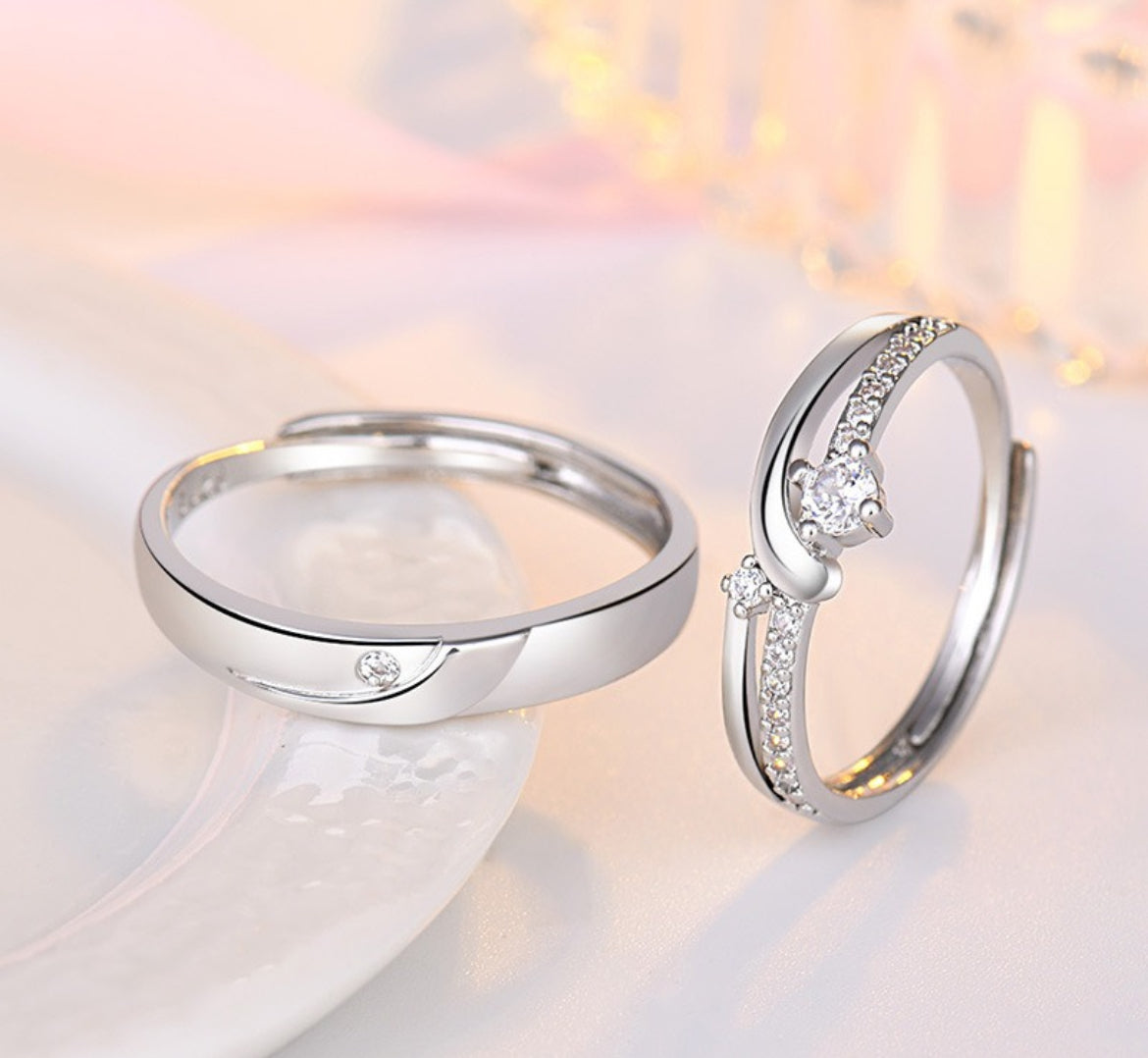 Anillos Promesa Tú y Yo