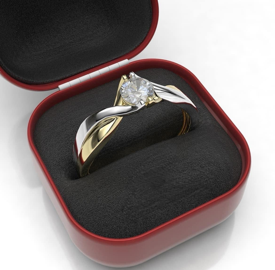 Anillo de Compromiso Eternity