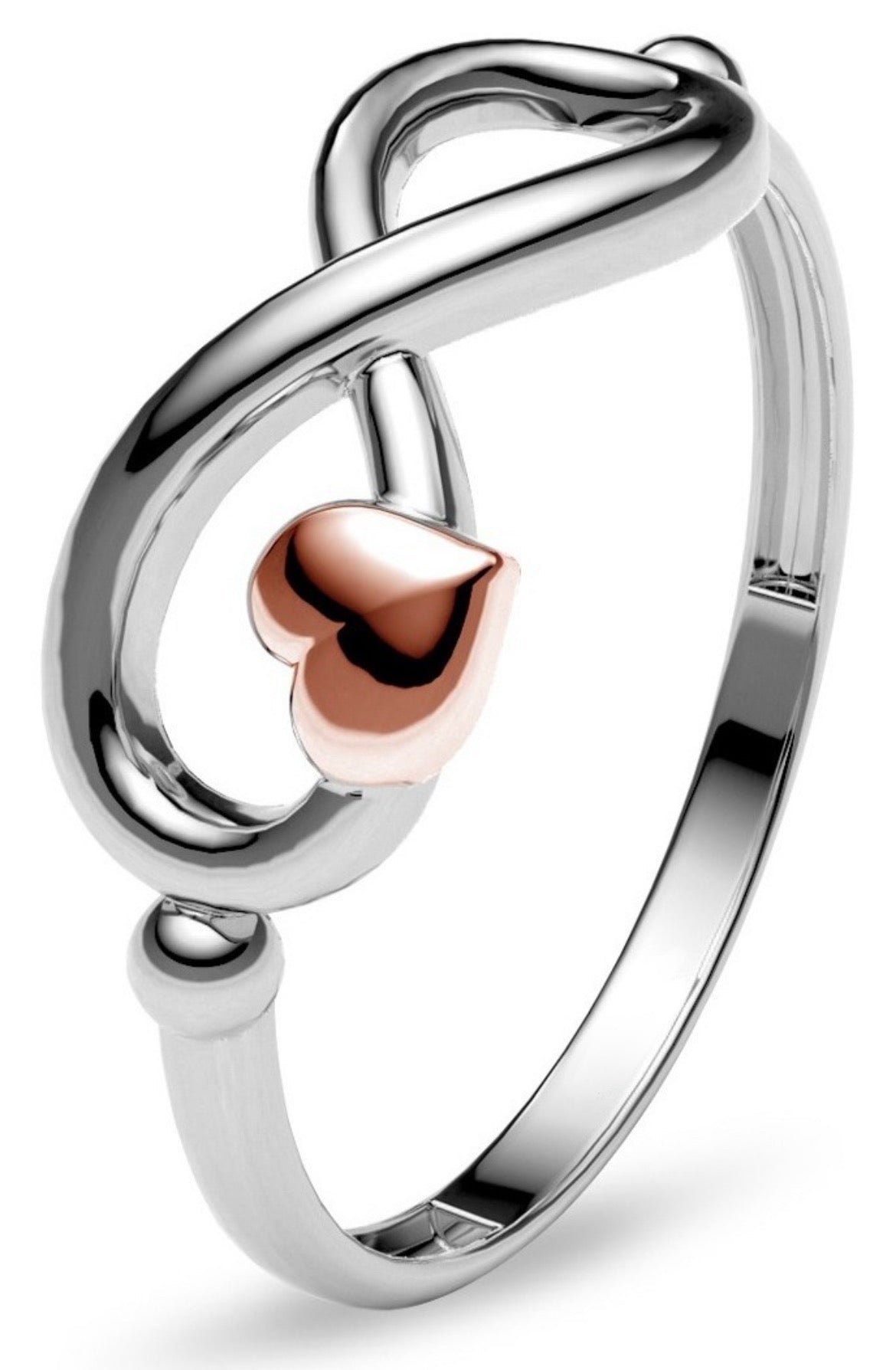 Anillos Promesa Corazón Infinito