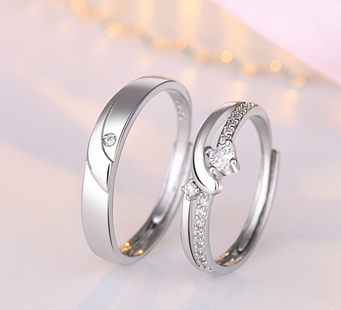 Anillos Promesa Tú y Yo