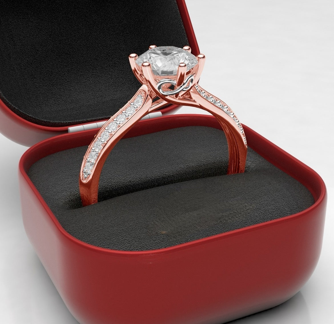 Anillo de Compromiso Amor Infinito