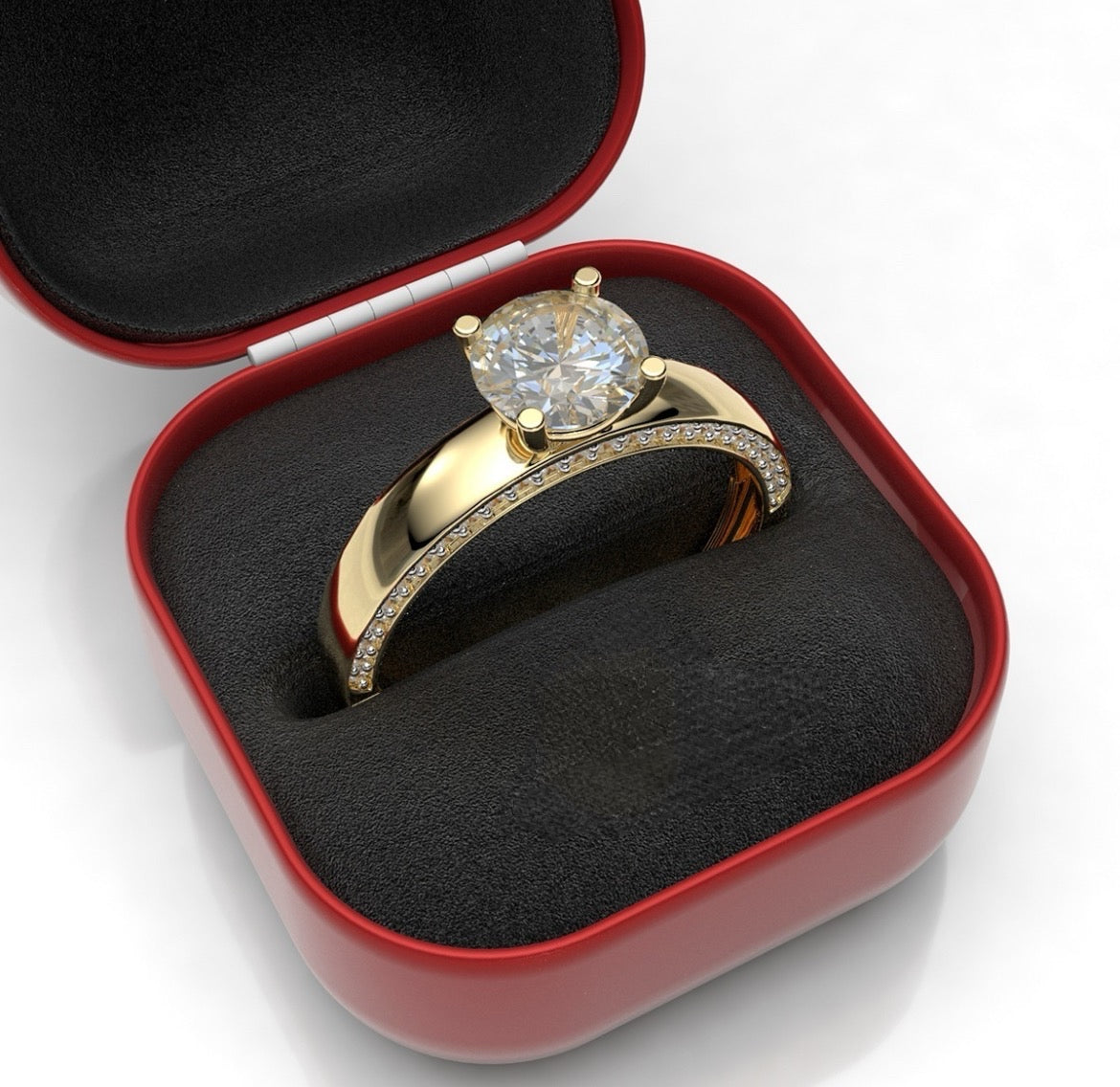 Anillo de Compromiso Scarlett