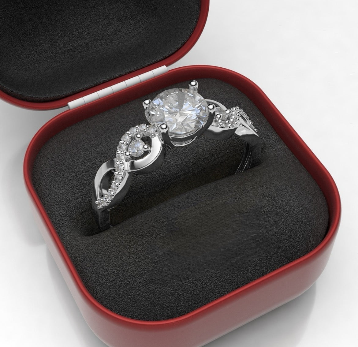 Anillo de Compromiso Infinity