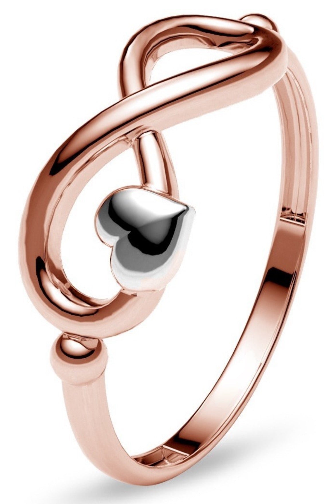 Anillos Promesa Corazón Infinito