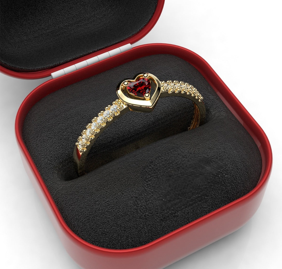 Anillo Promesa Blanca Nieves