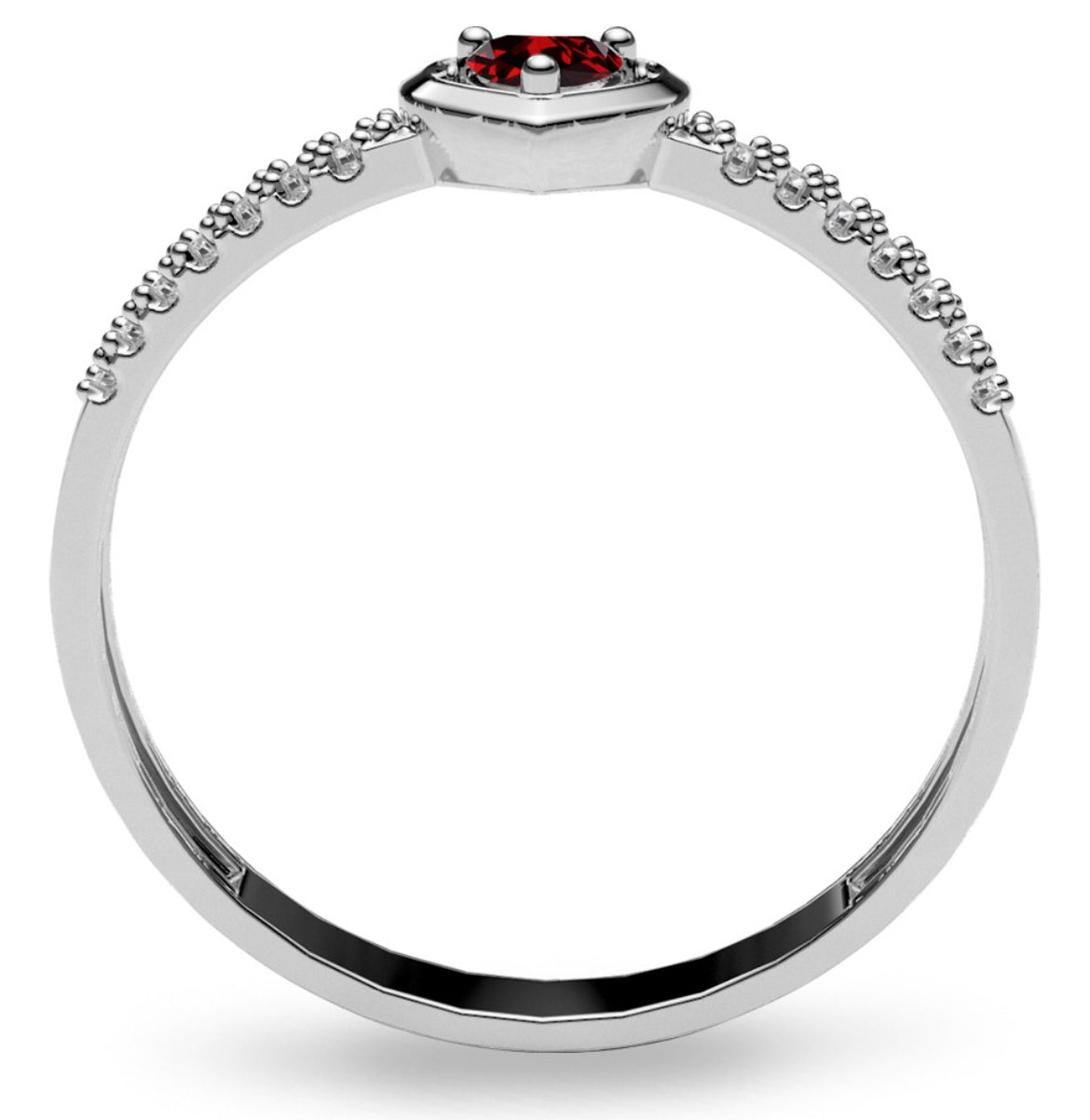 Anillo Promesa Blanca Nieves