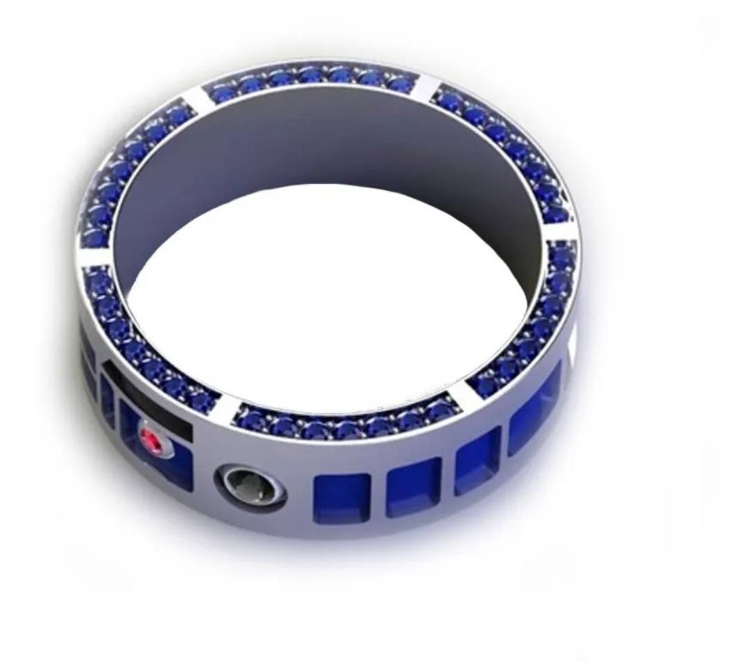 Anillos Boda Star Wars, R2D2
