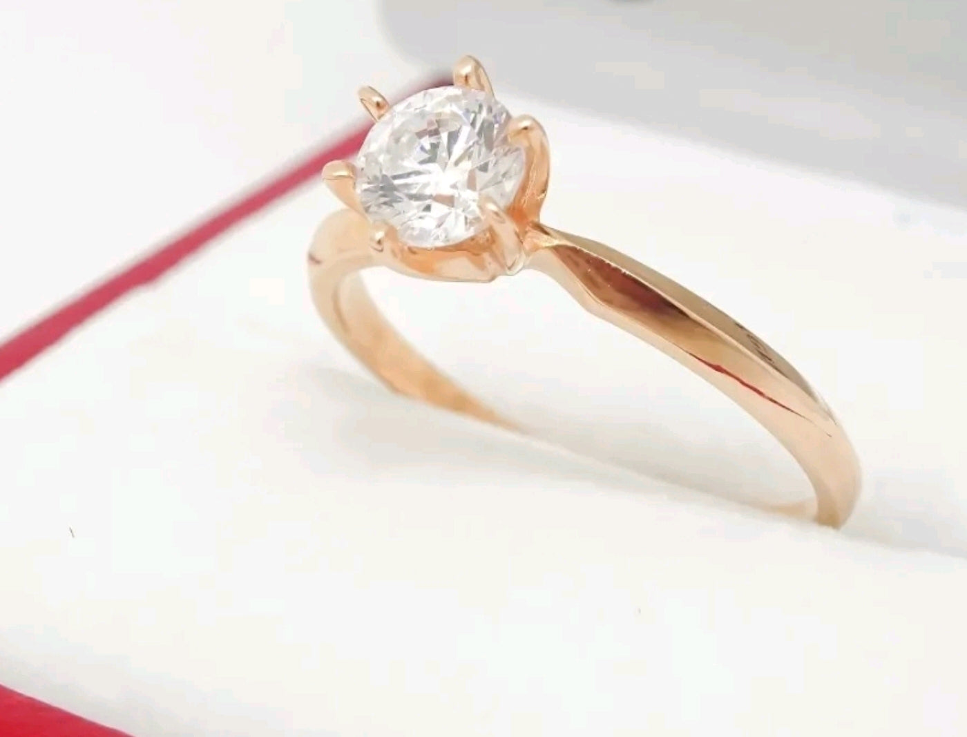 Anillo de Compromiso Liso Tradicional