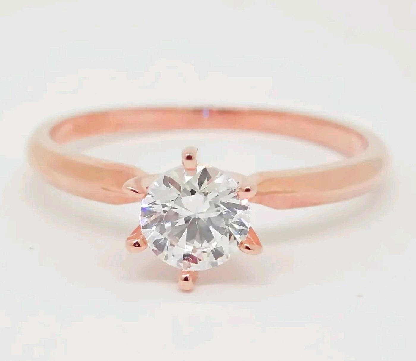 Anillo de Compromiso Liso Tradicional