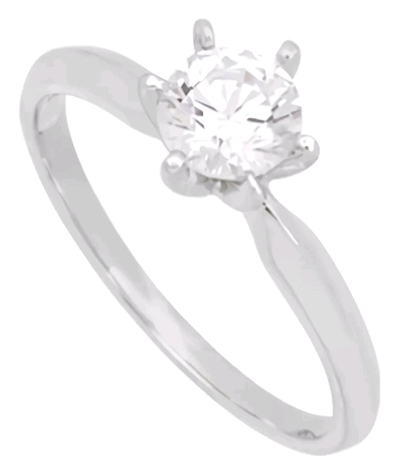 Anillo de Compromiso Liso Tradicional
