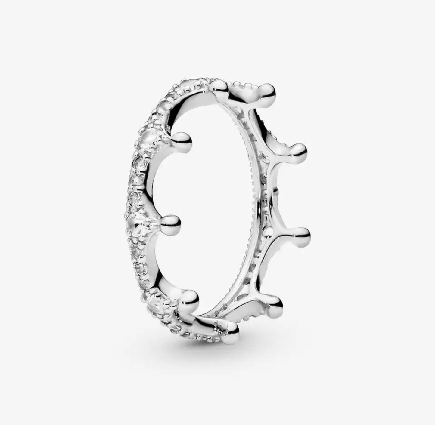 Anillo Corona Pulida/Corona Encantada