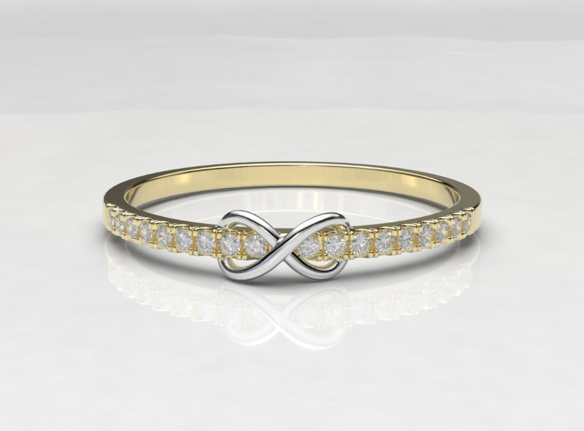 Anillo Promesa Infinity