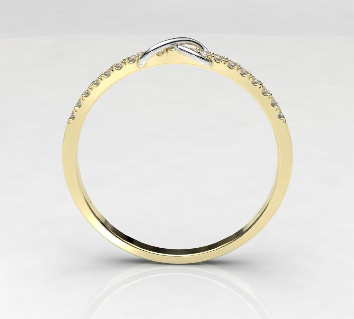 Anillo Promesa Infinity