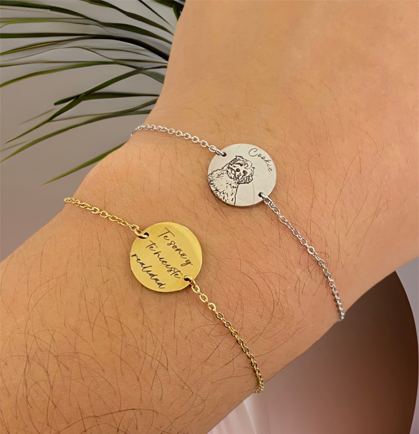 Pulsera Fotograbada y Personalizada