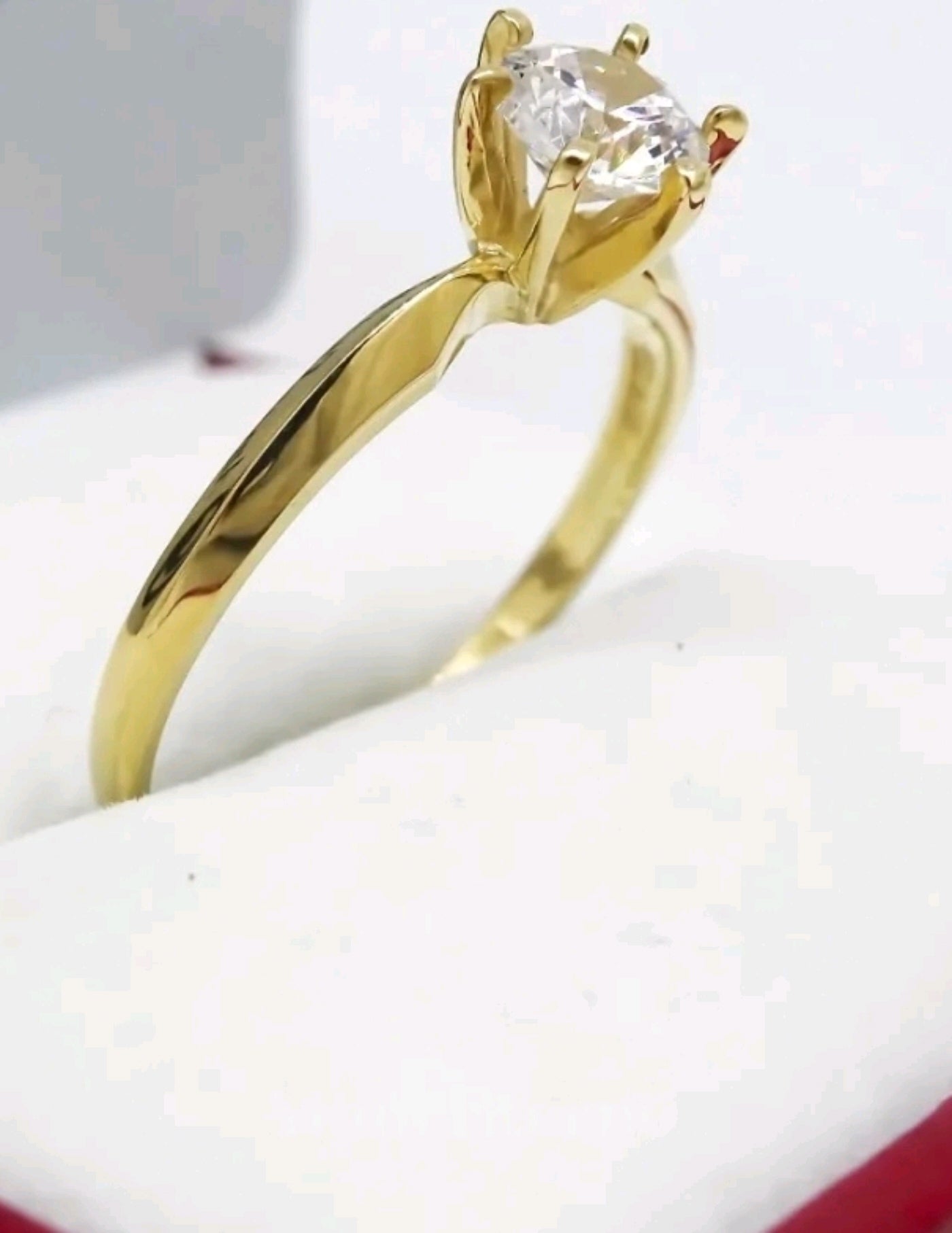 Anillo de Compromiso Liso Tradicional