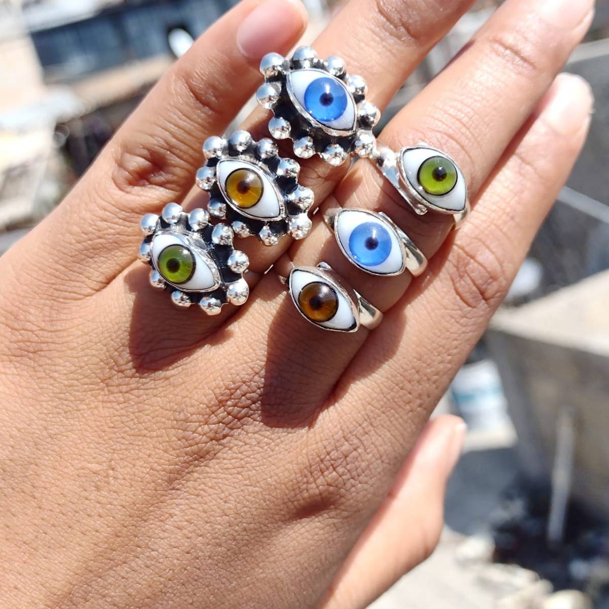 Anillos Ojo Turco